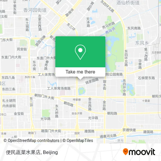 便民蔬菜水果店 map