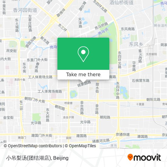 小吊梨汤(团结湖店) map