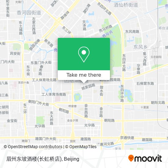 眉州东坡酒楼(长虹桥店) map