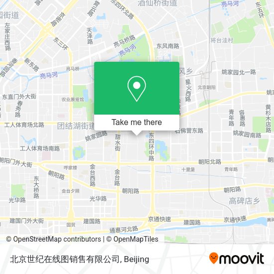 北京世纪在线图销售有限公司 map