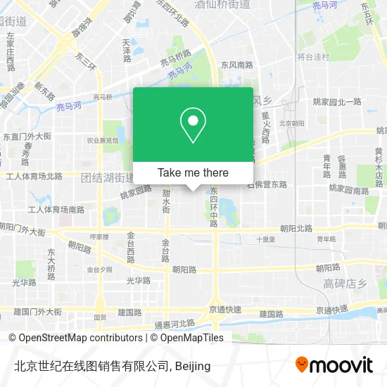北京世纪在线图销售有限公司 map