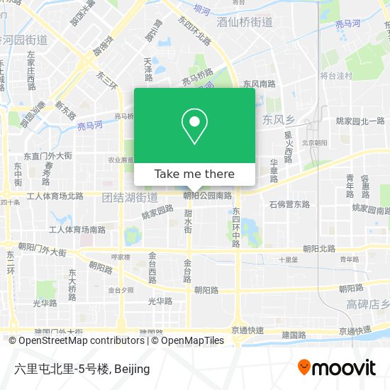六里屯北里-5号楼 map