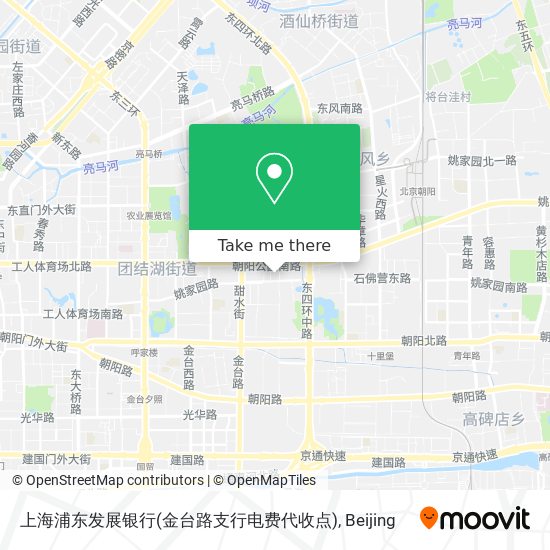 上海浦东发展银行(金台路支行电费代收点) map
