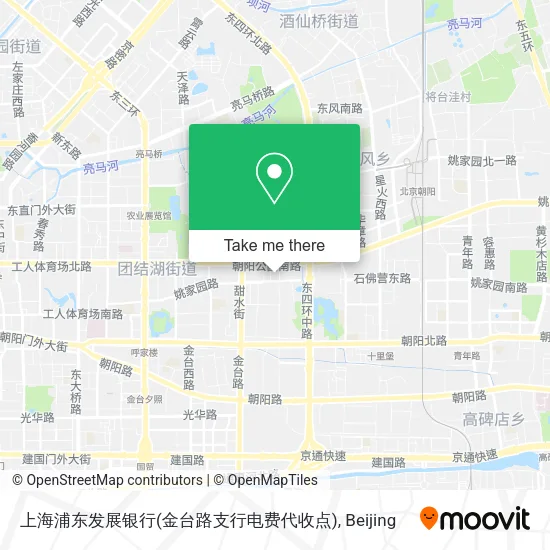 上海浦东发展银行(金台路支行电费代收点) map
