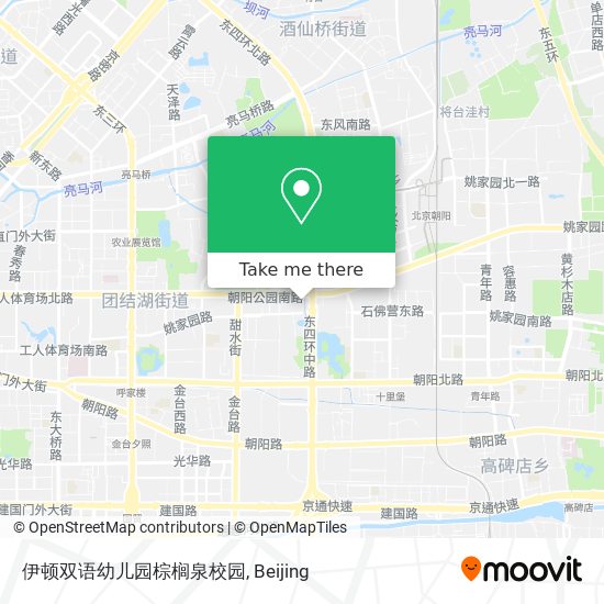 伊顿双语幼儿园棕榈泉校园 map