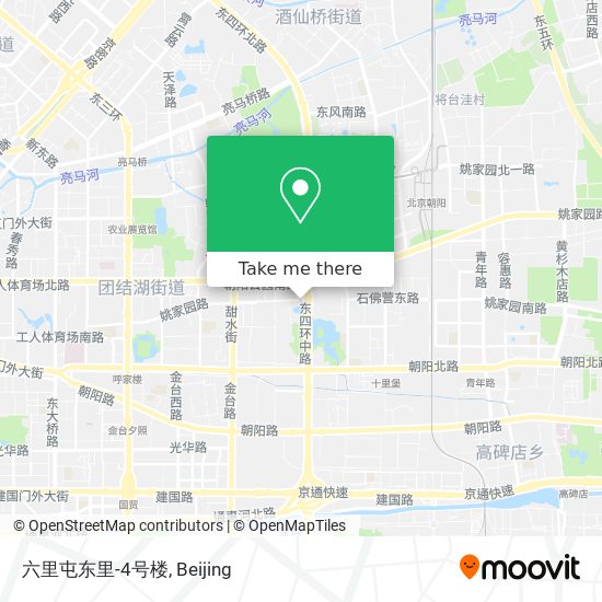 六里屯东里-4号楼 map