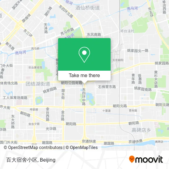 百大宿舍小区 map