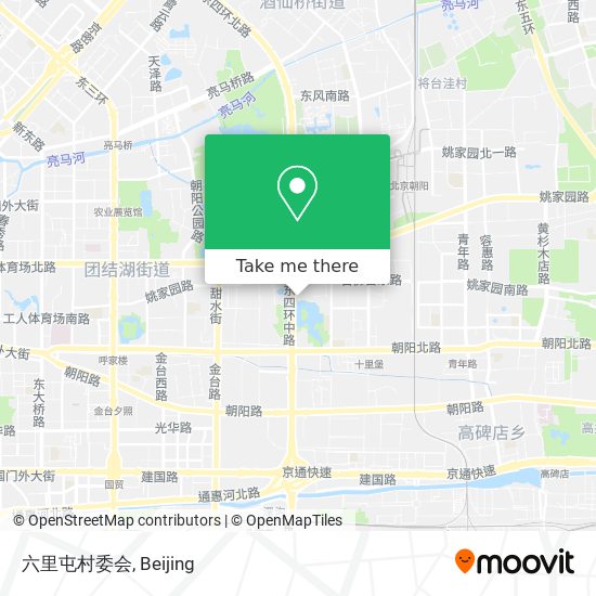 六里屯村委会 map