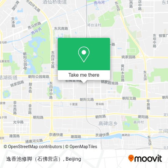 逸香池修脚（石佛营店） map