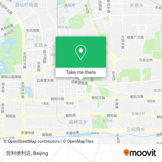 营利便利店 map