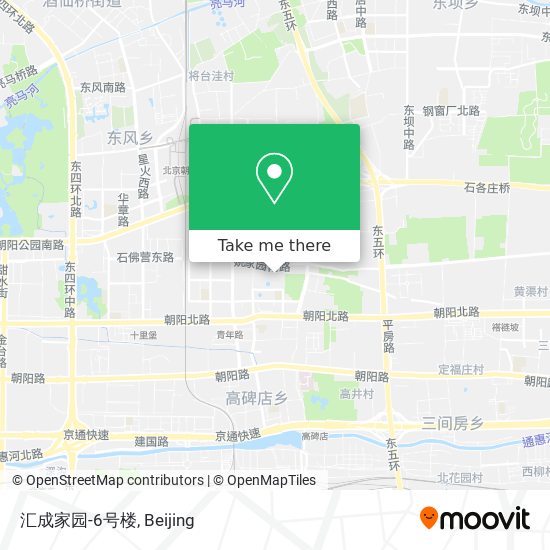 汇成家园-6号楼 map