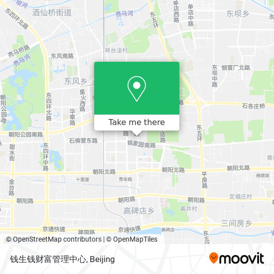 钱生钱财富管理中心 map