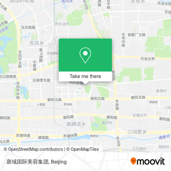 唐域国际美容集团 map