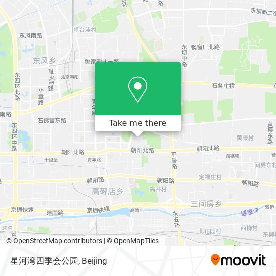 星河湾四季会公园 map