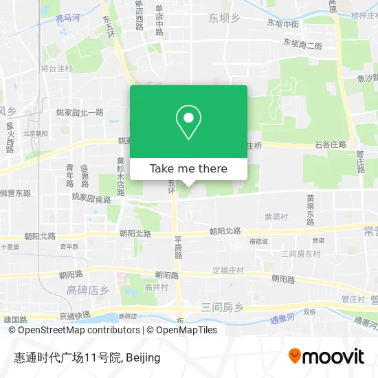 惠通时代广场11号院 map