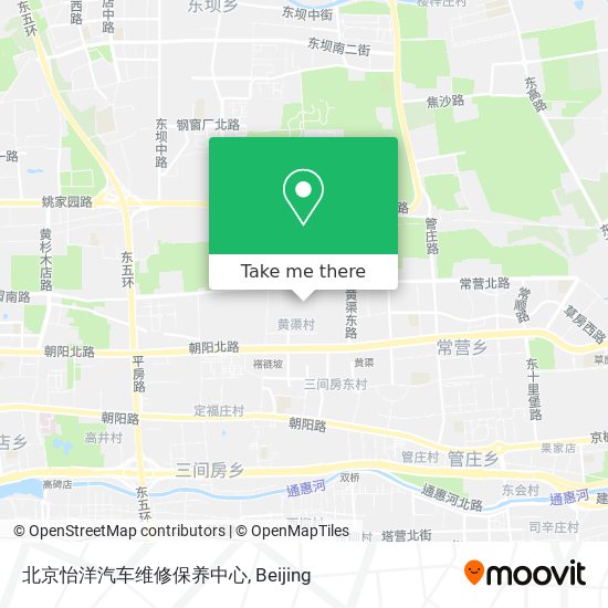 北京怡洋汽车维修保养中心 map