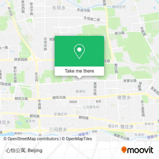 心怡公寓 map