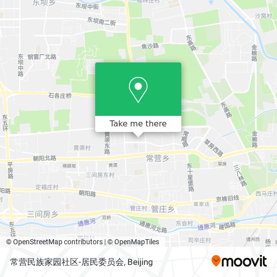 常营民族家园社区-居民委员会 map