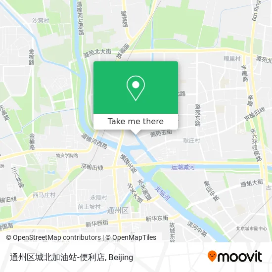 通州区城北加油站-便利店 map
