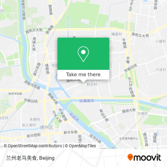 兰州老马美食 map