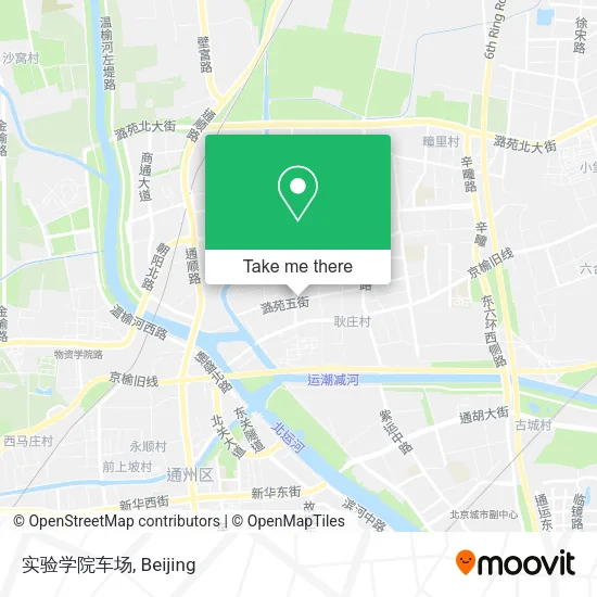 实验学院车场 map