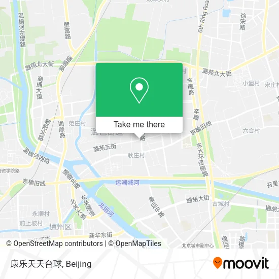 康乐天天台球 map