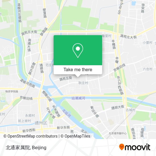 北通家属院 map
