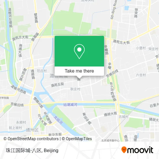 珠江国际城-八区 map