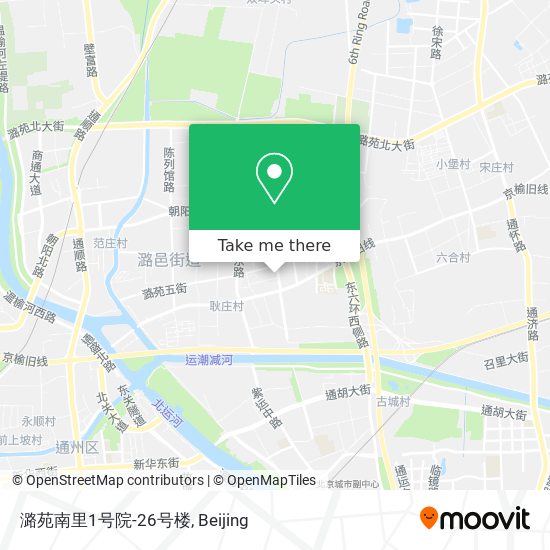 潞苑南里1号院-26号楼 map