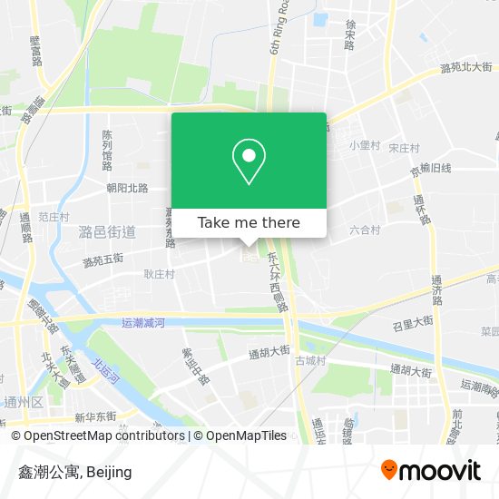 鑫潮公寓 map