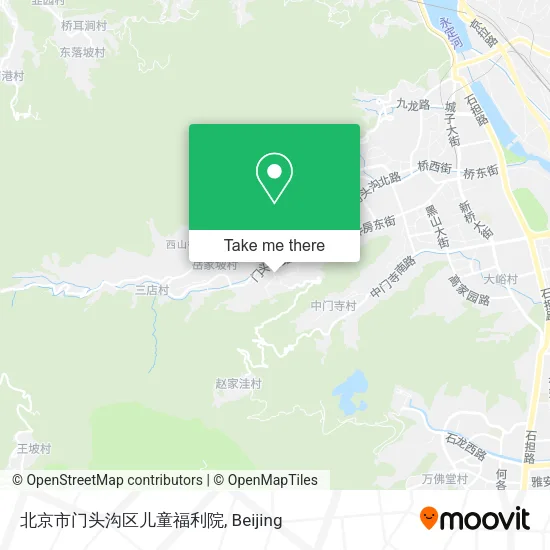 北京市门头沟区儿童福利院 map