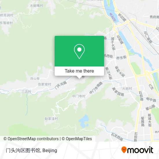 门头沟区图书馆 map
