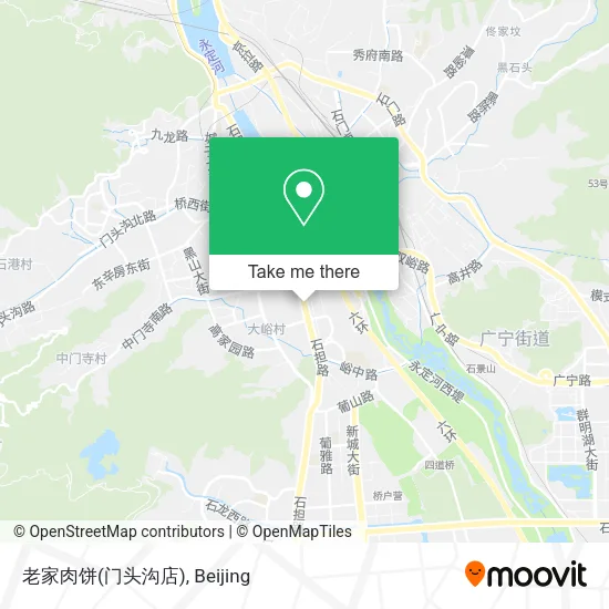 老家肉饼(门头沟店) map