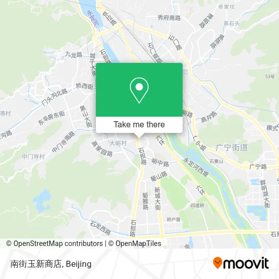 南街玉新商店 map