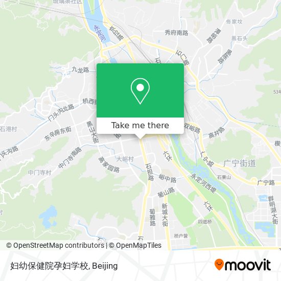 妇幼保健院孕妇学校 map