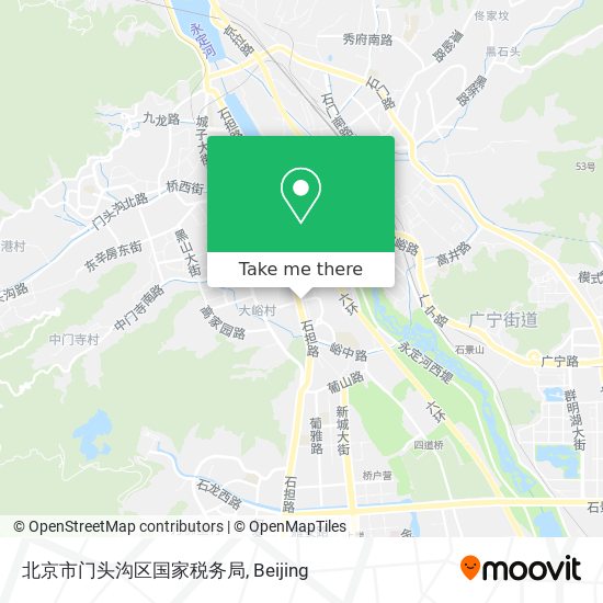 北京市门头沟区国家税务局 map