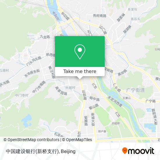中国建设银行(新桥支行) map