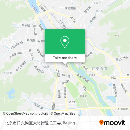 北京市门头沟区大峪街道总工会 map