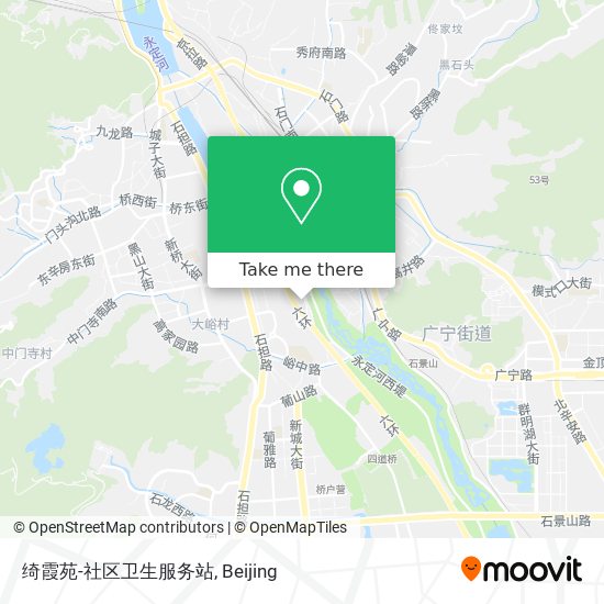 绮霞苑-社区卫生服务站 map