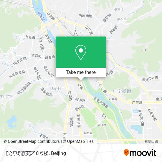 滨河绮霞苑乙8号楼 map