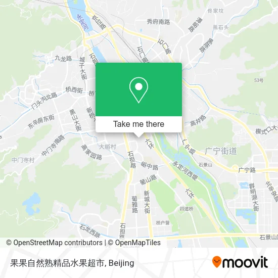 果果自然熟精品水果超市 map