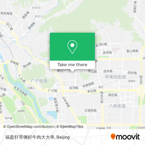 福盈轩哥俩好牛肉大大串 map