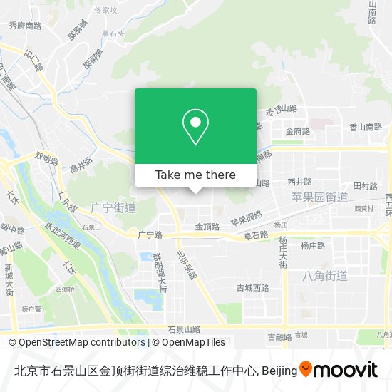 北京市石景山区金顶街街道综治维稳工作中心 map
