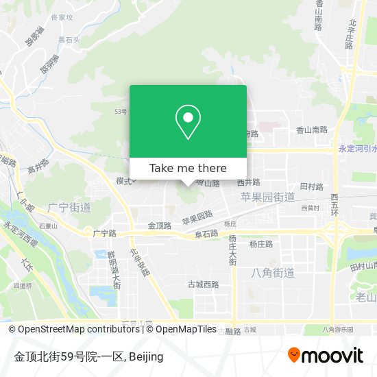 金顶北街59号院-一区 map