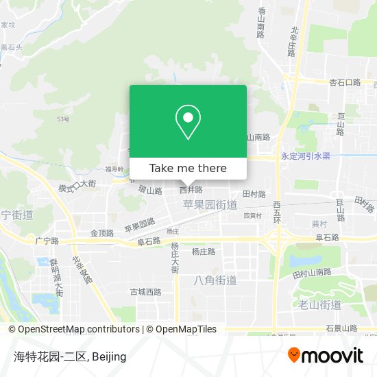 海特花园-二区 map