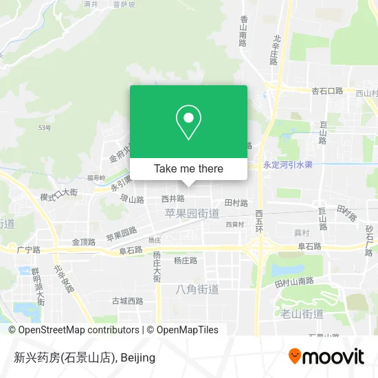 新兴药房(石景山店) map