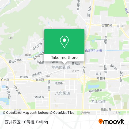西井四区-10号楼 map