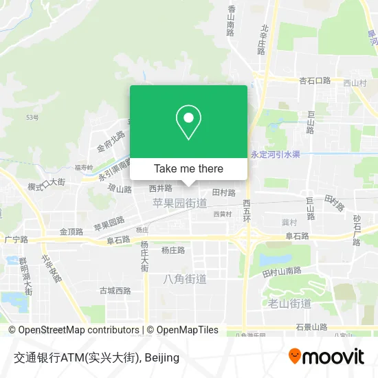 交通银行ATM(实兴大街) map