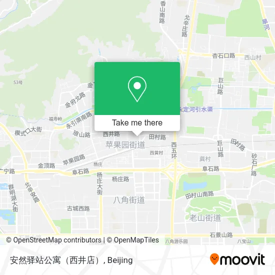 安然驿站公寓（西井店） map