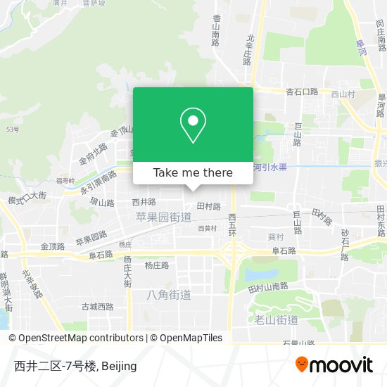 西井二区-7号楼 map